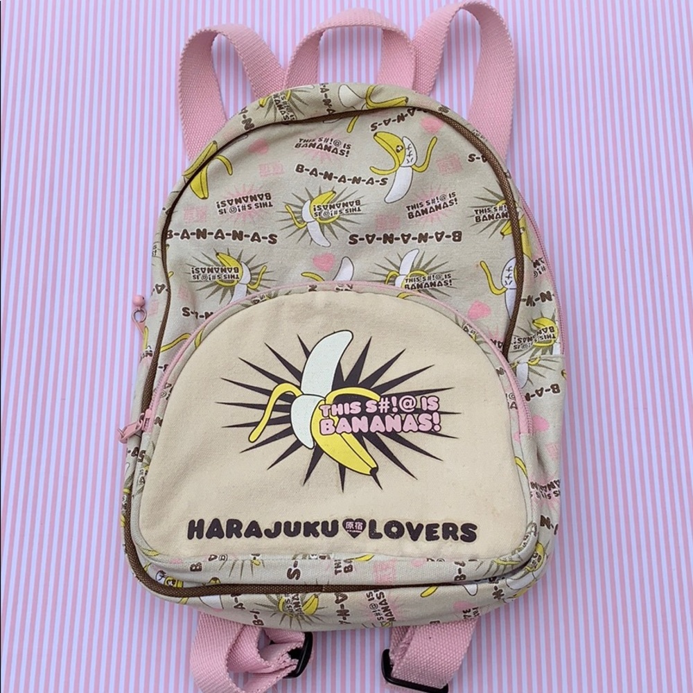 Harajuku Lovers Bananas Backpack